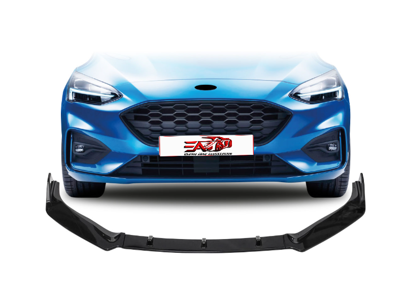 Ford Focus Gloss Black Front Lip 2019+