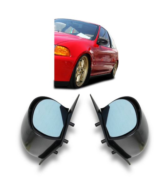 Honda Civic 2 Door DTM Mirror Set 1992-1995