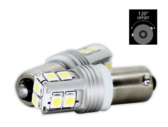 F30 Park Light LED Bulbs Set 120 Degree Offset