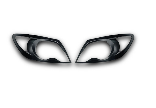 Toyota Hilux Headlight Trim Set 2005-2010 - Black