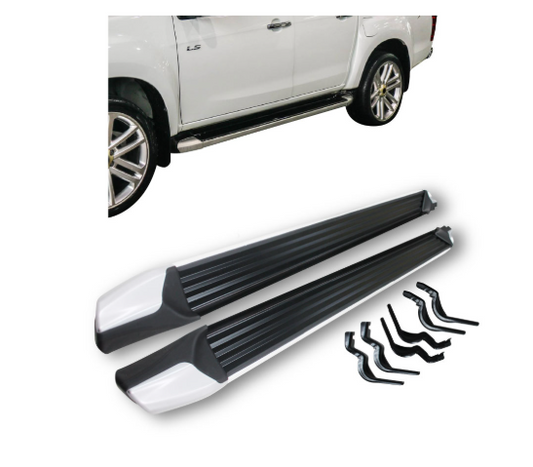 Isuzu D-Max Side Steps Set 2022+ - Double Cab