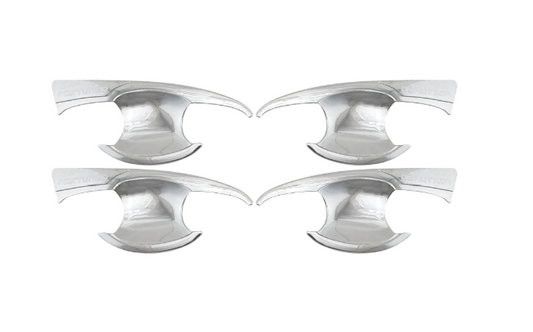 Toyota Fortuner Door Bowls Set 2016+ - Chrome