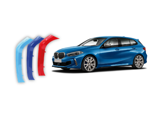 F40 Kidney Grille Clips M-Colors Set 2021-2022