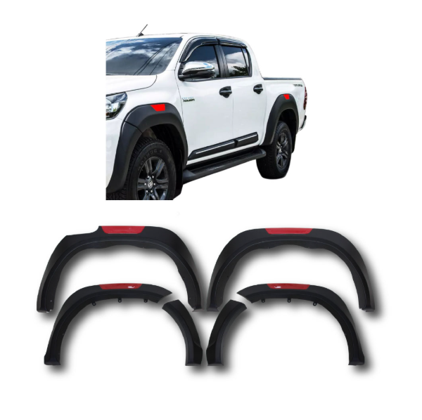 Toyota Hilux Wheel Arches Set 2016-2025 - Dakar Style