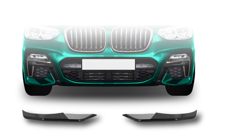 X3/X4 G01/G02 Front Splitters Set 2018+