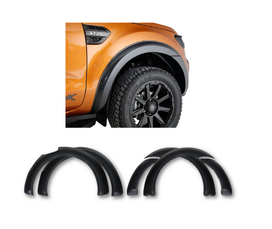 Ford Ranger Raptor Style Wheel Arches 2016-2022