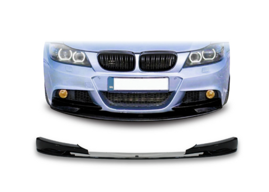 E90 Facelift Gloss Black Front Lip 4-Piece