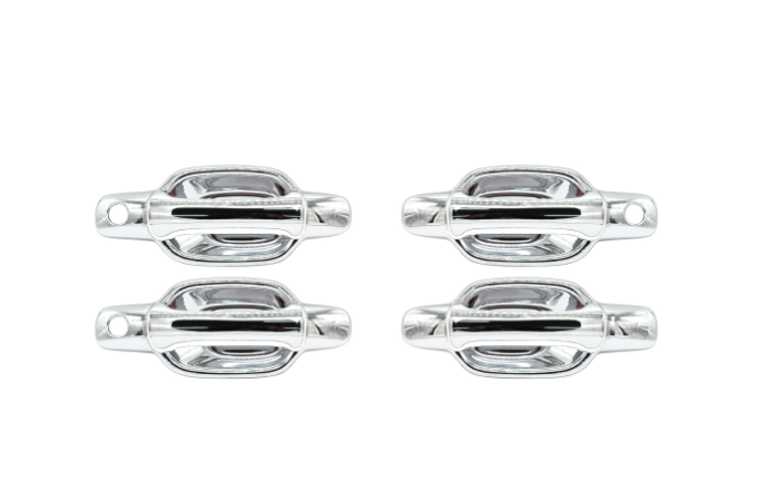 Isuzu Door Handle Covers And Bowls Set 2008-2011 - Chrome