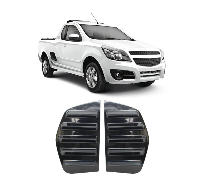 Chevrolet Utility Quarter Glass Window Louvers Set 2012+