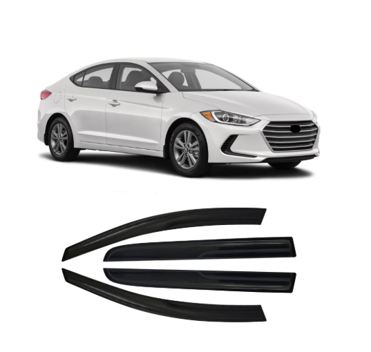 Hyundai Elantra 2017+ Windshields Set 4 Piece