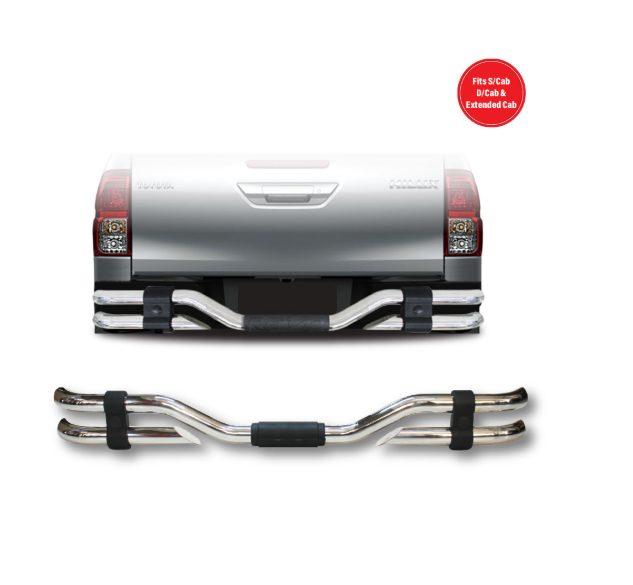 Toyota Hilux Rear Step Bar 2005-2025