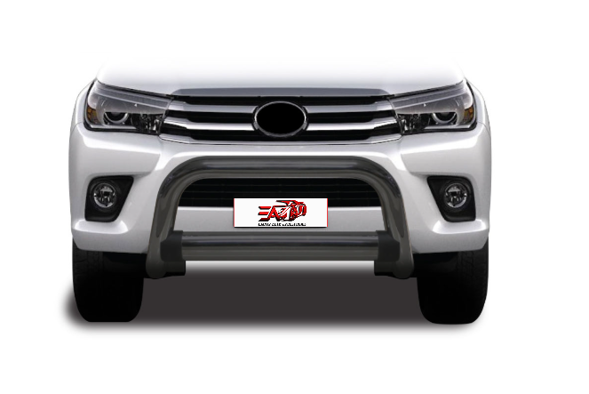 Toyota Hilux Black Nudge Bar 2005-2015