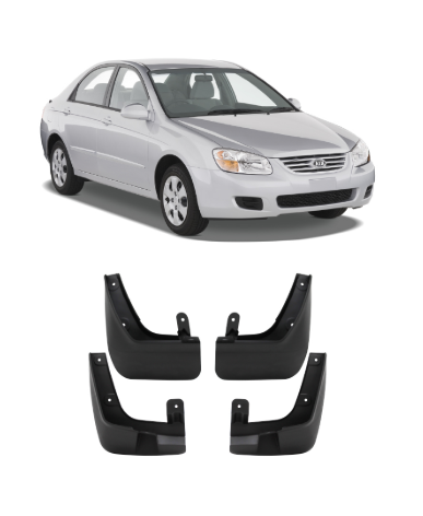 Kia Cerato 4pc Mud Flaps Set 2007-2009