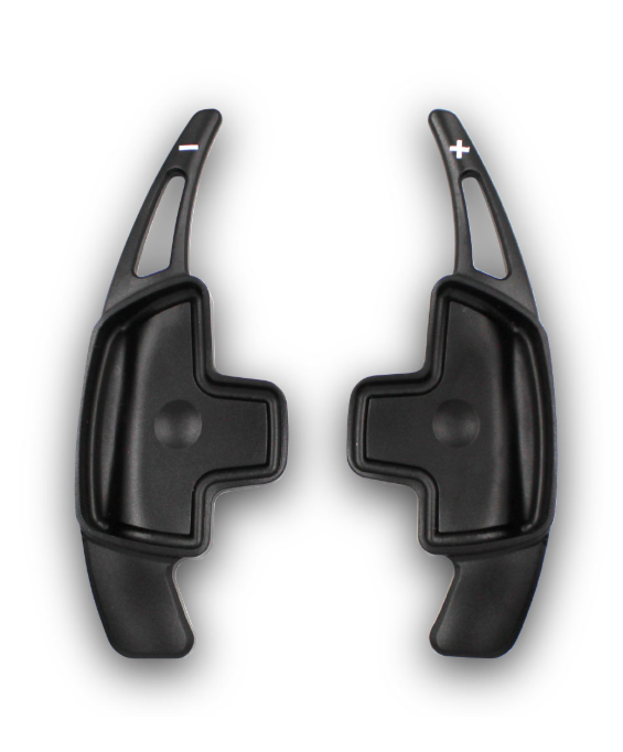 C-Class W205 Paddle Shifters Set - Black