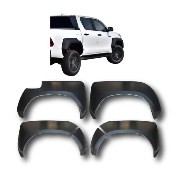 Toyota Hilux Wheel Arches Set 2016-2025 - GR Style