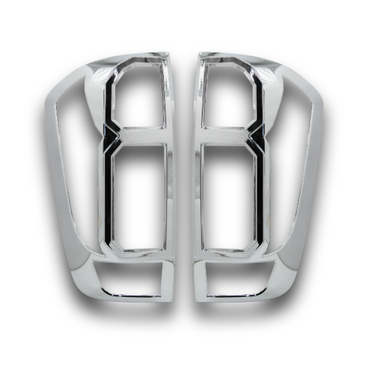 Nissan Navara Tail Light Trim Set 2017-2020 - Chrome