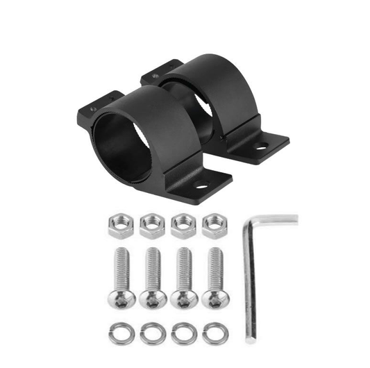 LED Bar Holder For Roll Bar 66-71mm - Black