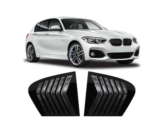 F20 Gloss Black Window Louvers 2012+