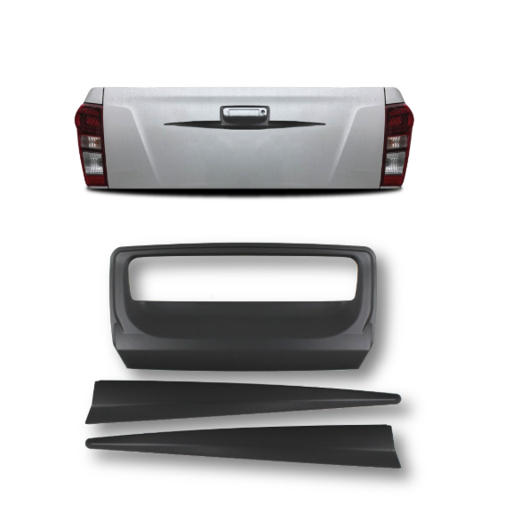 Isuzu Tailgate Bowl With Arrows Set 2016-2021 - Black