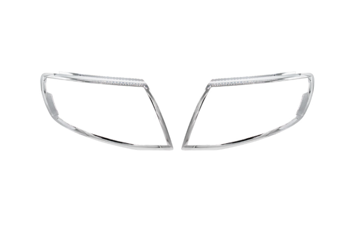 Ford Ranger Headlight Trim Set 2012-2015 - Chrome