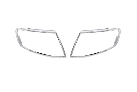 Ford Ranger Headlight Trim Set 2012-2015 - Chrome