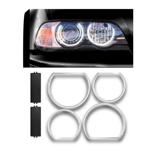 E46 Non Projector Angel Eye Ring Set