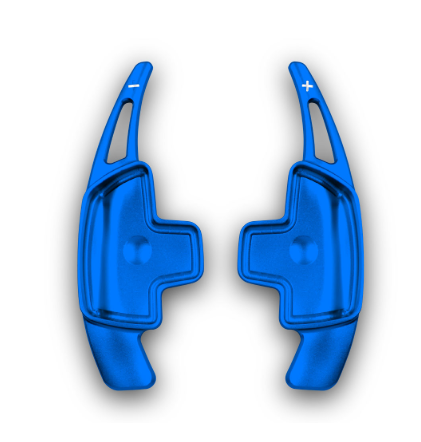 C-Class W205 Paddle Shifters Set - Blue