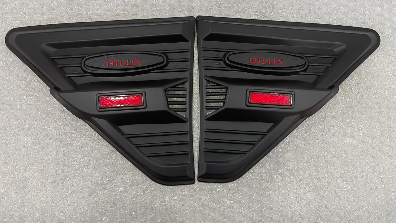 Toyota Hilux Revo Side Markers Set 2016+ - Black