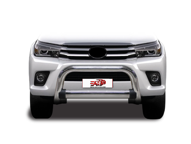 Toyota Hilux 3 Inch Nudge Bar 2016-2025 - Chrome