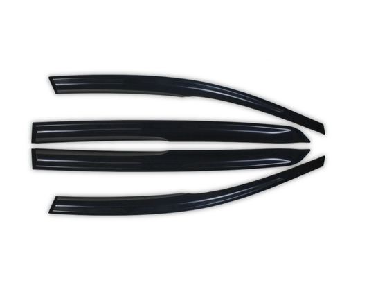 Chevrolet Spark 2010+ Windshields Set - Gloss Black