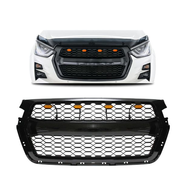 Isuzu D-Max LED Grille 2022+ - Black