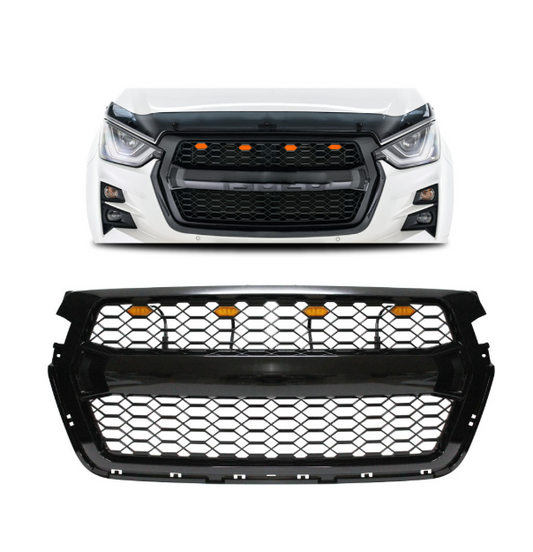 Isuzu D-Max LED Grille 2022+ - Black