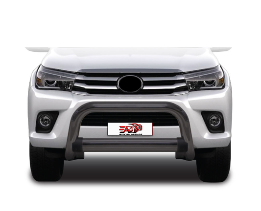 Toyota Hilux 3 Inch Nudge Bar 2016-2025 - Black