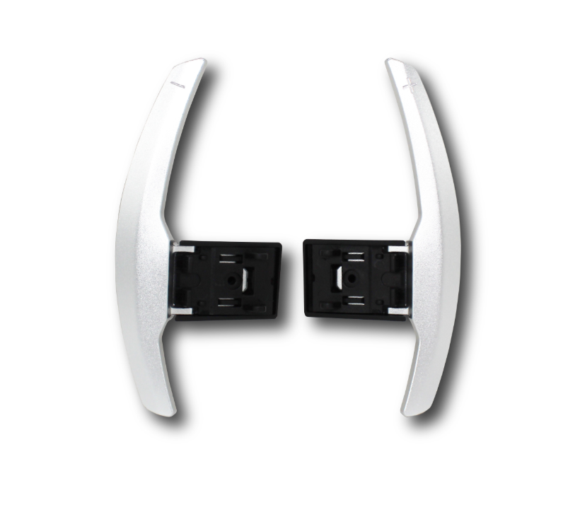 M Series Silver Aluminum Paddle Shifters Set