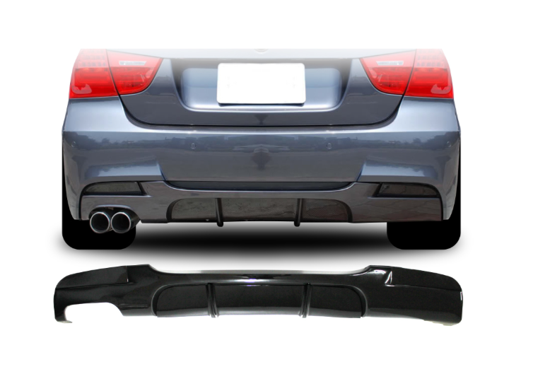 E90 M Performance Diffuser Single Side Double Pipe