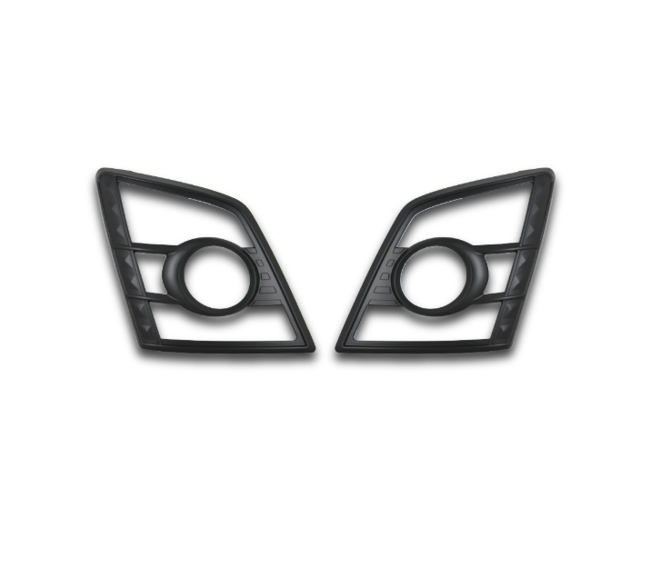 Isuzu Dteq Headlight Trim Set 2008-2011 - Black