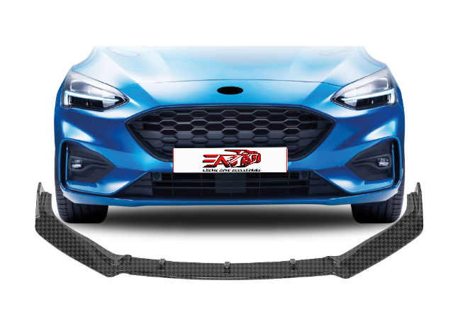 Ford Focus Carbon Look Front Lip 2019+