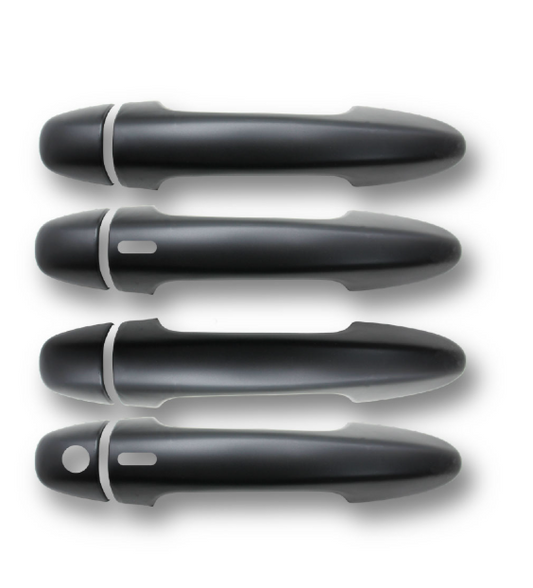 Toyota Hilux Door Handle Covers Set 2016+ - Black
