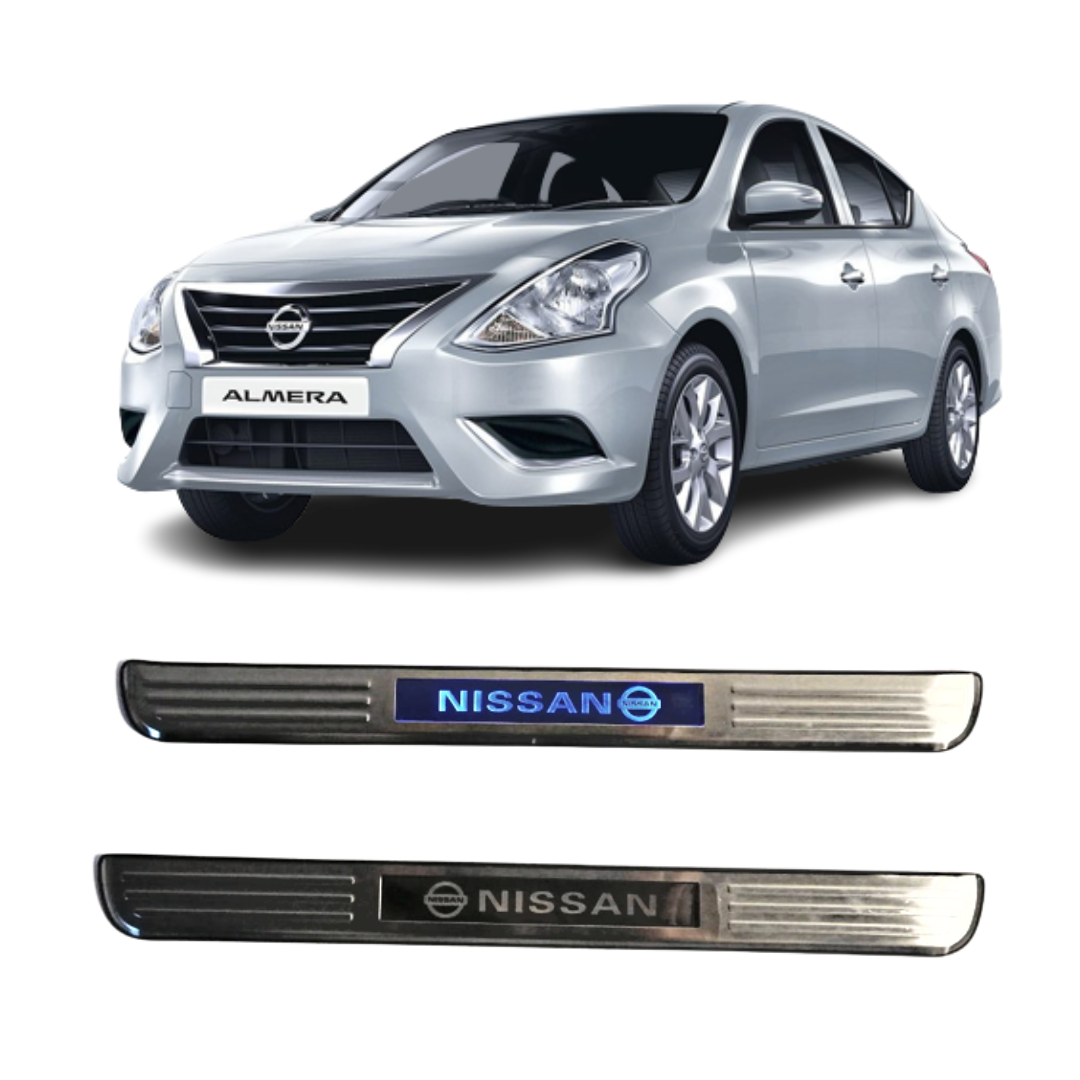 Nissan LED wireless step plate 2pc