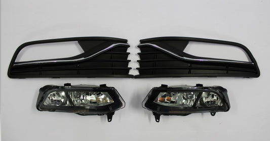 VW Polo 6/vivo Fog light set + holders 2015-2018