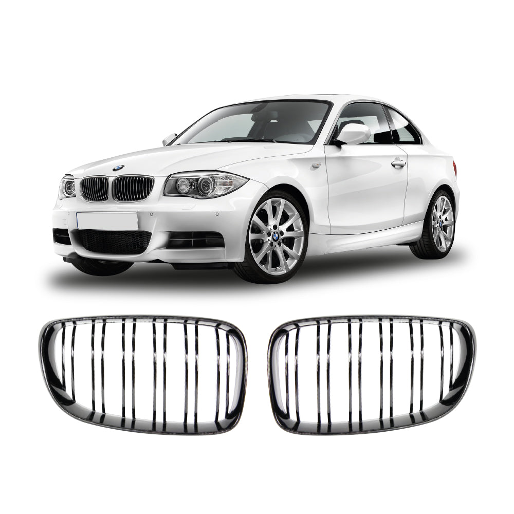 E82 Coupe Dual Slat Kidney Grilles