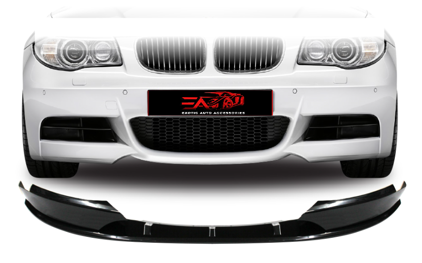 E82 M-Performance Gloss Black Front Lip