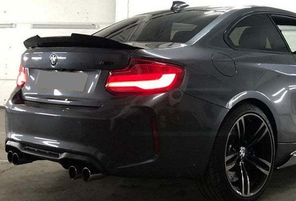F22 PSM Gloss Black Boot Spoiler