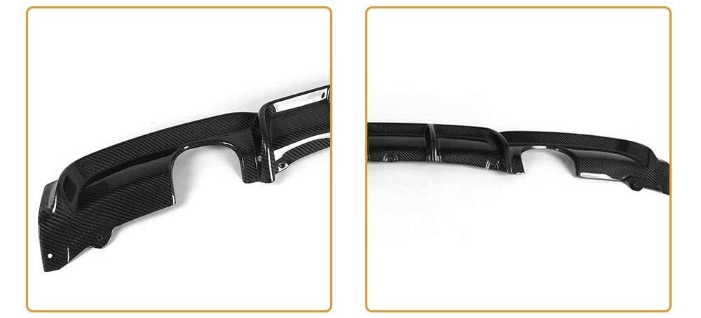 F30 gloss black single sided single pipe diffuser