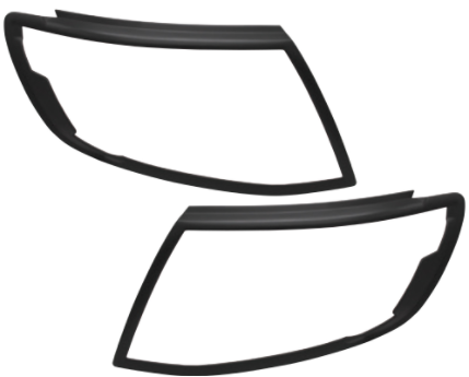 Ford Ranger Headlight Trim Set 2012-2015 - Black