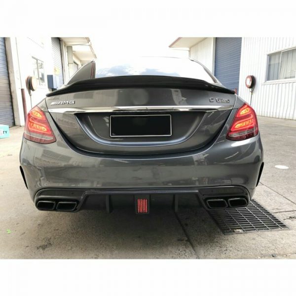 C-Class W205 Sedan PSM Boot Spoiler