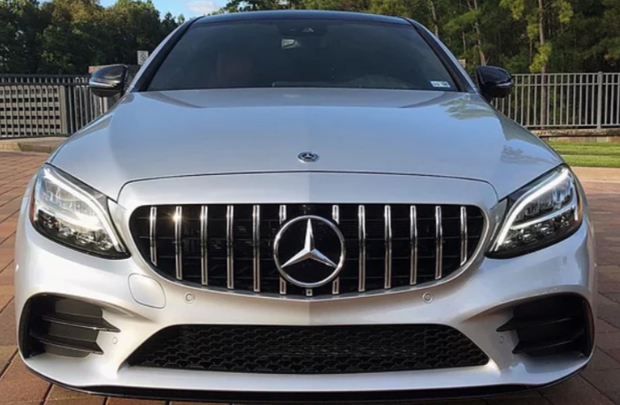 C-Class W205 GT Grille - Silver