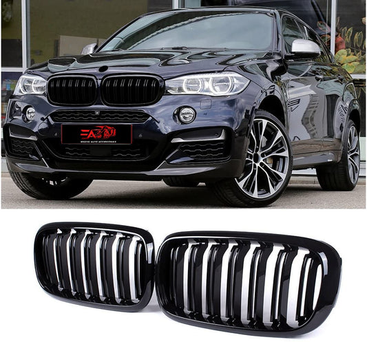 X5/X6 F15/F16 M4 Style Kidney Grilles Set