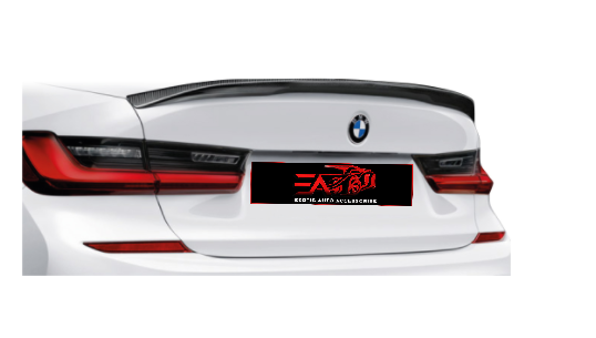 G20 M Performace Gloss Black Boot Spoiler