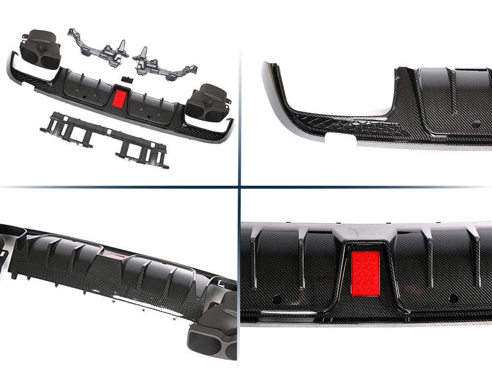 C-Class W205 Brabus Conversion Diffuser Set